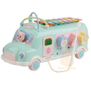 New Kids Music Bus Toys Instrument Xylophone Piano Lovely Beads Blocks Sorting Learning Educational Baby Toys For Children