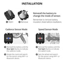 XOSS X1 Speed Cadence Sensor Cycling Computer Speedometer ANT+ Bluetooth Road Bike MTB Compatible For GARMIN iGPSPORT Bryton