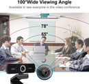 Spedal MF934HT Webcam HD 1080P 60fps USB Web Camera with Microphone for PC Twitch Skype OBS Steam Conference with Tripod