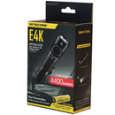 2022 Nitecore E4K 4400 Lumens Compact EDC Flashlight 4xCREE XP-L2 V6 LED Torch with NL2150HPR 5000mAh 21700 Rechargeable Battery