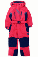 Children's winter outdoor bodysuit ski suit windproof snow and water plus velvet thickening snow town ski equipment bodysuit
