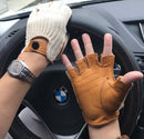 The Artisan Driver | Genuine Sheepskin Leather Gloves — Machinist Profile, Unlined