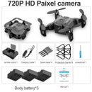全新迷你无人机 V2 1080P 高清摄像头 WiFi FPV 气压定高 可折叠四轴飞行器 遥控无人机 儿童玩具礼物