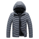 CHAIFENKO Winter Warm Casual Jacket Parkas Men Autumn Fashion Streetwear Men Parkas Windproof Thick Hooded Slim Solid Coat Men