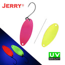 Jerry Serpent Micro Fishing Spoons Brass Wobbler Lake Area Trout Chub Perch Metal Lures Baubles