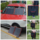 Dokio 80W Solar Panel 18V Flexible Foldble Solar Panel usb Portable Solar Cell Kit For Boats/Out-door Camping Solar Panel 12V