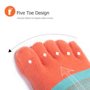 3 Pairs AONIJIE E4801 E4802 Ultra Run Low Cut Athletic Five Toe Socks Quarter Socks Toesocks For Running Marathon Race Trail