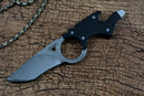 Y-START MK5002 Multifunctional Neck Utility Knife for Outdoor Camping EDC Hunting  Fixed D2 Blade with G10 Case Multi-Tools