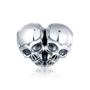 BISAER 925 Sterling Silver High Heels Shoes&Lipstick Charms Beads Wine Glass Pendant Fit Elegant Women DIY Bracelet Fine Jewelry