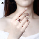 Zultanite 变色 925 纯银设计 精美珠宝 培育 Zultanite 变色宝石 戒指 女士