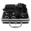 Dental Loupes Dental Magnifier Dental Lab Medical Loupes Magnification Binocular 2.5/3.5x420 Headlight Headlamp 5W Set Metal Box