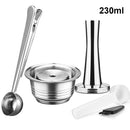 ICafilasSVIP Stianless Steel Reusable Vertuoline Capsule  For Nespresso Vertuo Coffee Filter Espresso For Vertuo Plus