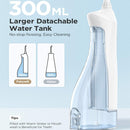 Fairywill电动声波牙刷和冲牙器 USB充电 防水 5种模式 3个刷头 牙刷牙齿清洁器