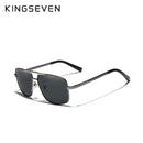 KINGSEVEN 男士太阳镜品牌设计师飞行员偏光男士太阳镜眼镜 gafas oculos de sol masculino 男士
