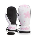 COPOZZ -30℃ Thicken Adult Teen Professional Snowboarding Ski Gloves Windproof Winter Warm Thermal Snow Mittens Skiing Snowmobile