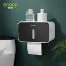 ECOCO免打孔防水卫生间卷纸盒厕纸盒壁挂式收纳抽纸器家用卫浴收纳用具