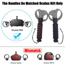 Dual Handles Gamepad Stand for Oculus Rift Controllers Playing Beat Saber Game ( Just Work for Oculus Rift CV1 Controllers)