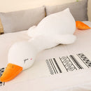 Big Kawaii Duck Plush Toy Cute Goose Sleeping Pillow High Quality Stuffed Doll Soft Funny Sweet Present for Friends Kids Gifts
