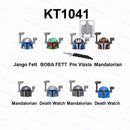 Mandalorians Baby Yoda Ahsoka Building Blocks Star Stormtroopers Luke Skywalker Boba Fett Obi-wan Wars Action Figure Toy