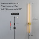 Modern Wall Lights For Living Room Bedroom Bedside LED Sconce Black Lamp Aisle Lighting Decoration Luminaria AC96V-260V Lamparas