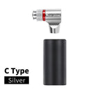 WEST BIKIING CO2 Pump Bike Mini Hand Pump MTB Road Bicycle Air Inflator Schrader Presta Valve Adapter Ball Cycling Accessories
