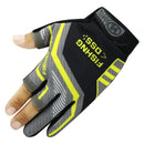Three finger cut sport fishing gloves for hunting gloves guantes pesca finger protector gloves fishing fingertip