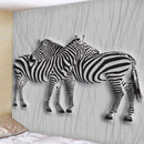 Zebra Lion Tapestry Wall Hanging Tribal Animal Sheets Wolf Tiger Horse Tapestry Home Decor Beach Mat
