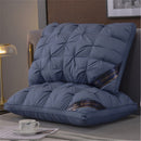 PEIDUO Fluffy Plaid Sleeping Pillow Come Back Home Decorative Pillows Massage Orthopedic Pillow for Hotel Home Beding pillow