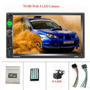 Podofo Universal 2 Din Car Radio Stereo 7 INCH HD Touch Screen Multimedia Player BT Autoaudio FM Receiver Mirror Link Monitor