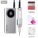 35000RPM Nail Drill Machine Rechargeable Portable Electric Nail Polishing Machine With Milling Cutter Nail Tools for Manicure