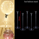 Girl Birthday Party Balloons Stand Balloon Holder Plastic Balloon Stick Birthday Party Decorations Wedding Balloon Baby Shower