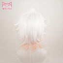 【AniHut】Komaeda Nagito Wig Danganronpa Cosplay Wig Anime Cosplay Hair Synthetic Heat Resistant Hair Komaeda Nagito Cosplay