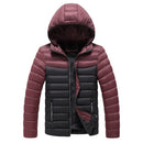 CHAIFENKO Winter Warm Casual Jacket Parkas Men Autumn Fashion Streetwear Men Parkas Windproof Thick Hooded Slim Solid Coat Men