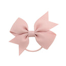 20pcs/lot Grosgrain Ribbon Hair Bands Ponytail Holder Rubber Band For Baby Girls Handmade Hair Rope Scrunchie  Hair Accessories