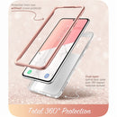 For Samsung Galaxy S21 Ultra Case 6.8" (2021) I-BLASON Cosmo Full-Body Glitter Marble Cover WITHOUT Built-in Screen Protector