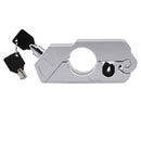 Motorcycle Handlebar Lock Handlebar Brake Handle Solid Lock Imitating Steal Lock Pull Rod ATV Dirt Street Bikes Anti Theft