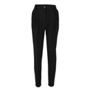 Mnealways18 Vintage Zipper Khaki Trousers Women High Waist Office Pants Ladies Brown Trousers Work Wear Autumn Long Pants 2021