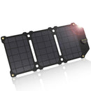 ALLPOWERS 21W 太阳能电池板 太阳能电池 便携式太阳能充电器 电池 适用于索尼 iPhoneX Plus 11Pro iPad 手机充电