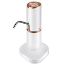 saengQ Water Pump Dispenser Water Bottle Pump Mini Barreled Water Electric Pump USB Charge Automatic Portable Bottle Switch