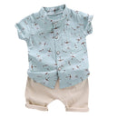 Summer Children's Clothes Sets Boys T-shirt and Shorts Pants 2 pieces Clothing sets children's clothing Baby Boys clothes