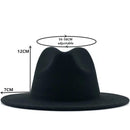 Wool Jazz Fedora Hats Casual Men Women Leather Pearl ribbon Felt Hat white pink yellow Panama Trilby Formal Party Cap 58-61CM
