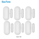 GauTone 433MHz 门窗传感器开/关警报探测器家用安全门报警系统