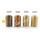 Sanbest Polyester Embroidery Thread High Strength For Brother Singer Janome Babylock Embroidery Machine 1000m Filament Threads