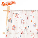Kangobaby #My Soft Life# Premier Quality Digital Print Muslin Swaddle Blanket High-Grade Gift Box For Newborn Baby