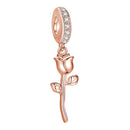 BELAWANG DIY Silver Beads Fit Original Charm Bracelet 925 Sterling Silver Charm Enamel Lotus Flower Bead Fashion Jewelry