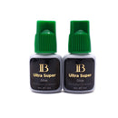 5 Bottles/lot I-Beauty IB Ultra Super Glue 5ml Individual Fast Drying Eyelash Extensions Green Cap Lash Glue Wholesale Makeup