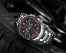 NAVIFORCE Chronograph Watch Mens Watches Top Brand Fashion Business Wristwatch Sport Quartz Date Waterproof Clock Male 2020 New