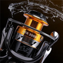 New High Quality Double Spool Fishing Reel Stainless Steel Ball Bearing Fishing Feeder Spinning Reel For Carp Fishing