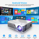 ThundeaL 全高清 1080P 投影仪 TD96 TD96W 安卓 WiFi LED 投影仪 原生 1920x1080P 3D 家庭影院 智能手机投影仪