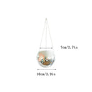 Retro Disco Ball Planter Basket Round Mirror Hanging Pot flower pot Wall Planter Pot Hangin Vase Desktop Decoration Balcony Vase